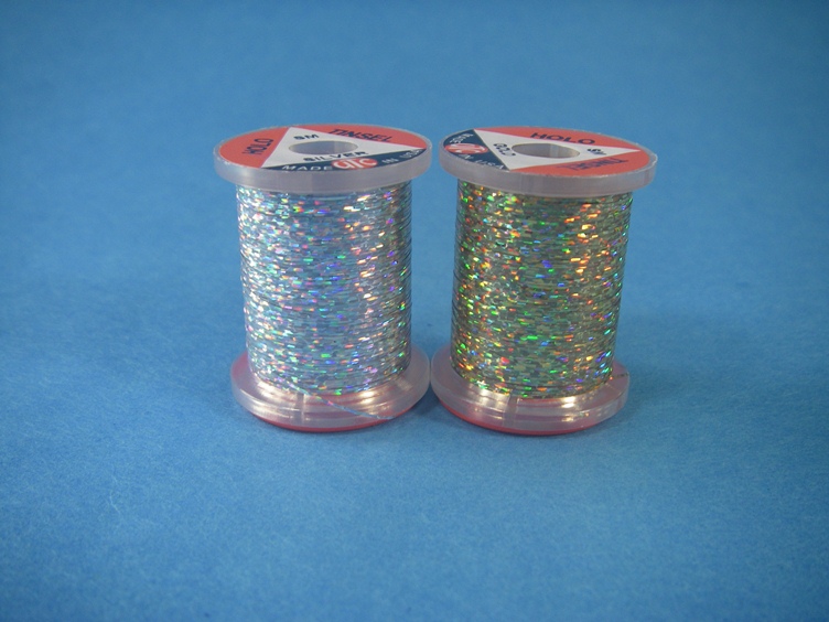 Holographic Flat Tinsel - Small - Click Image to Close